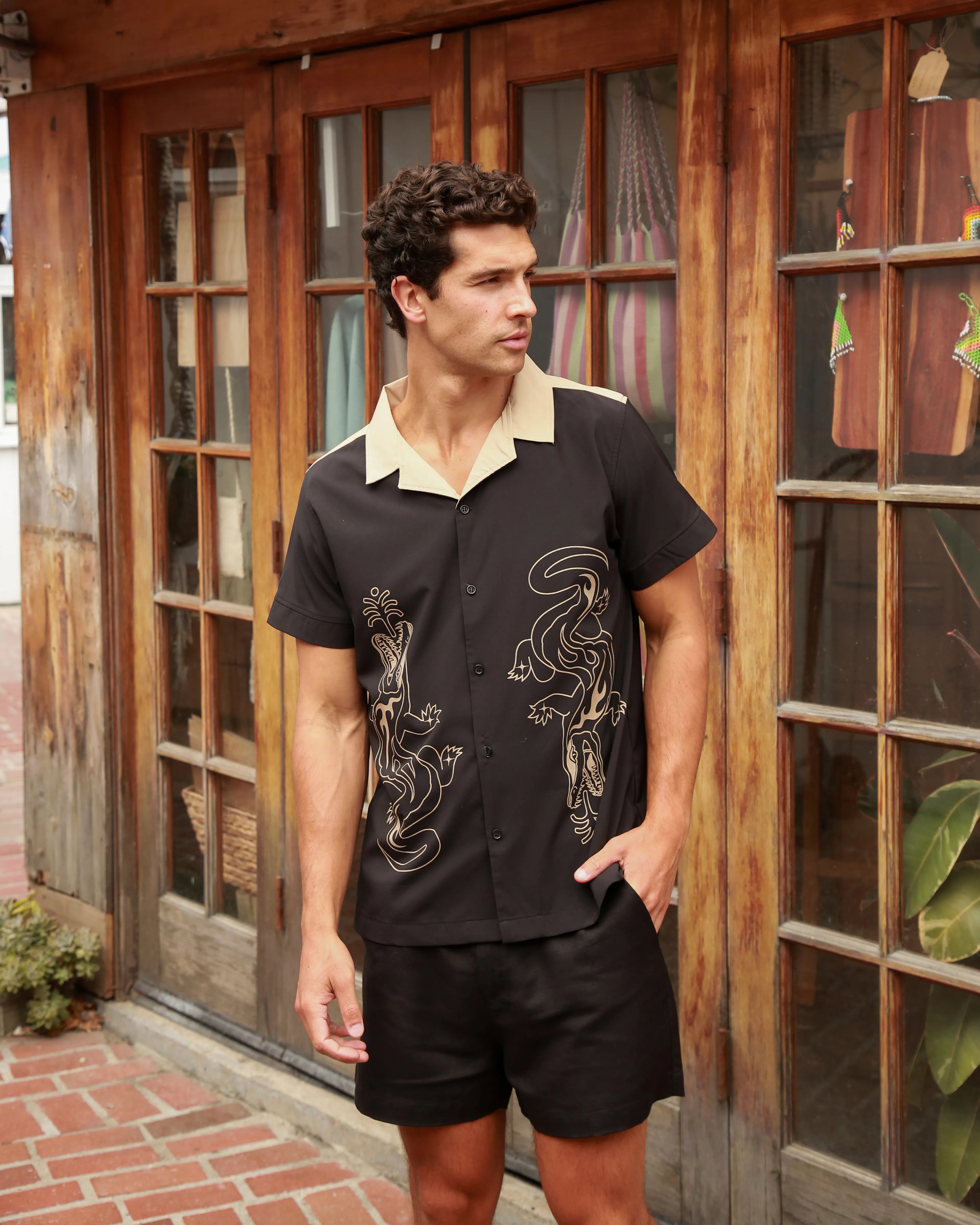 Dusk Linen Short - HUNK Menswear