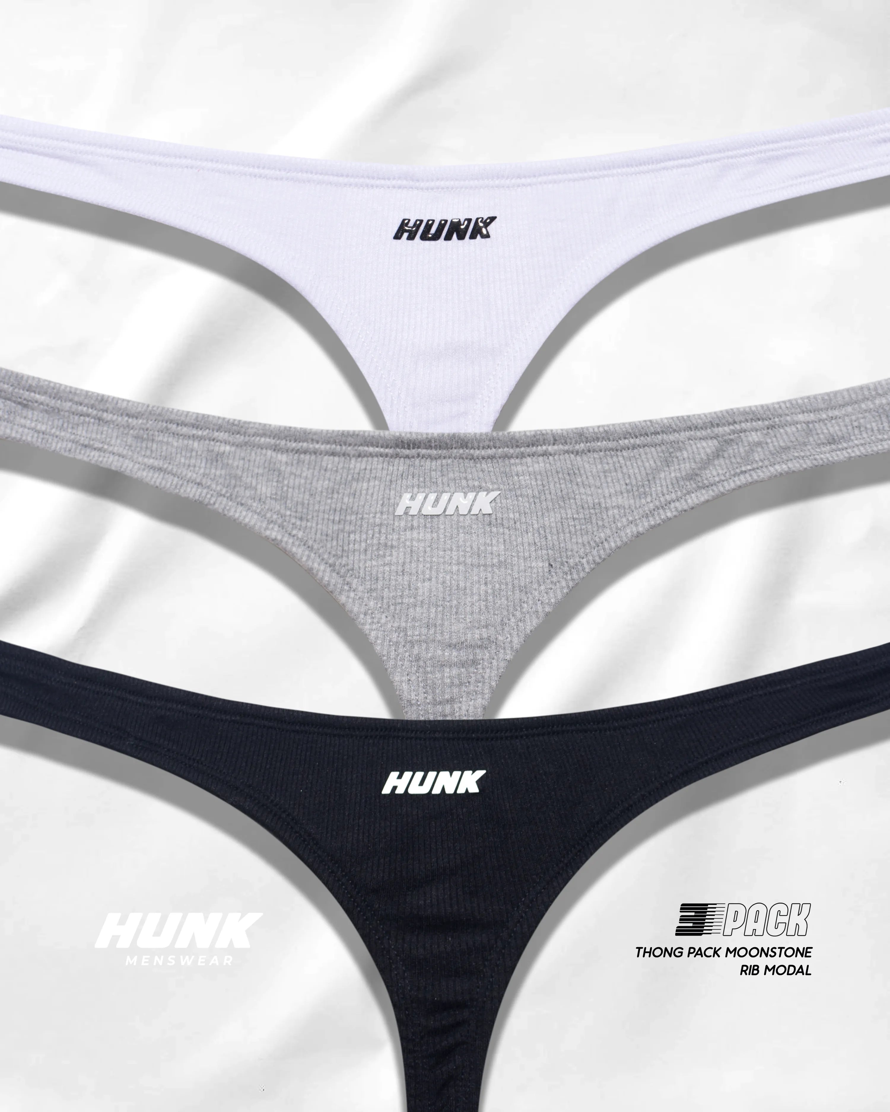 Moonstone Thong 3-Pack