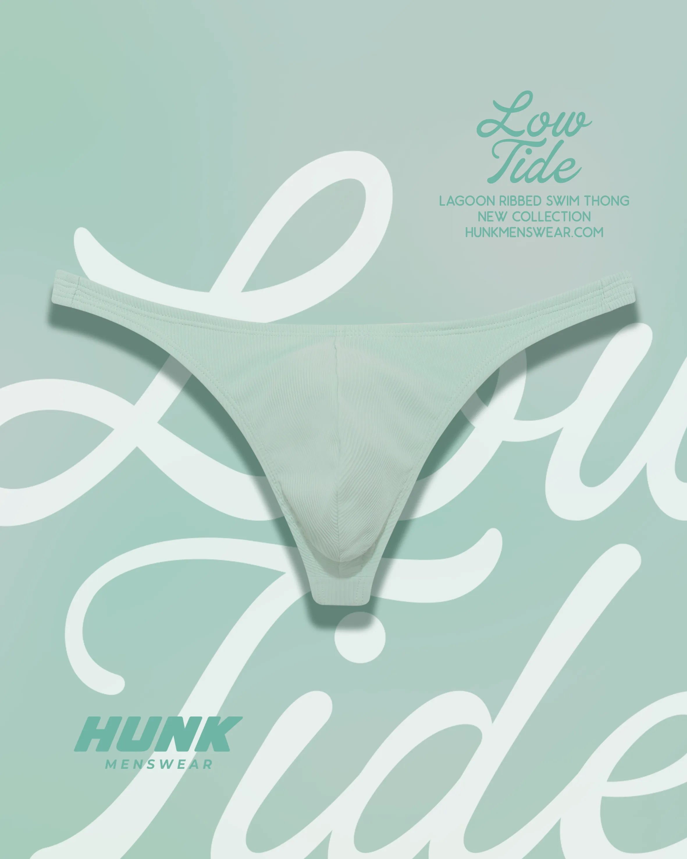 Lagoon Ribbed Swim Thong