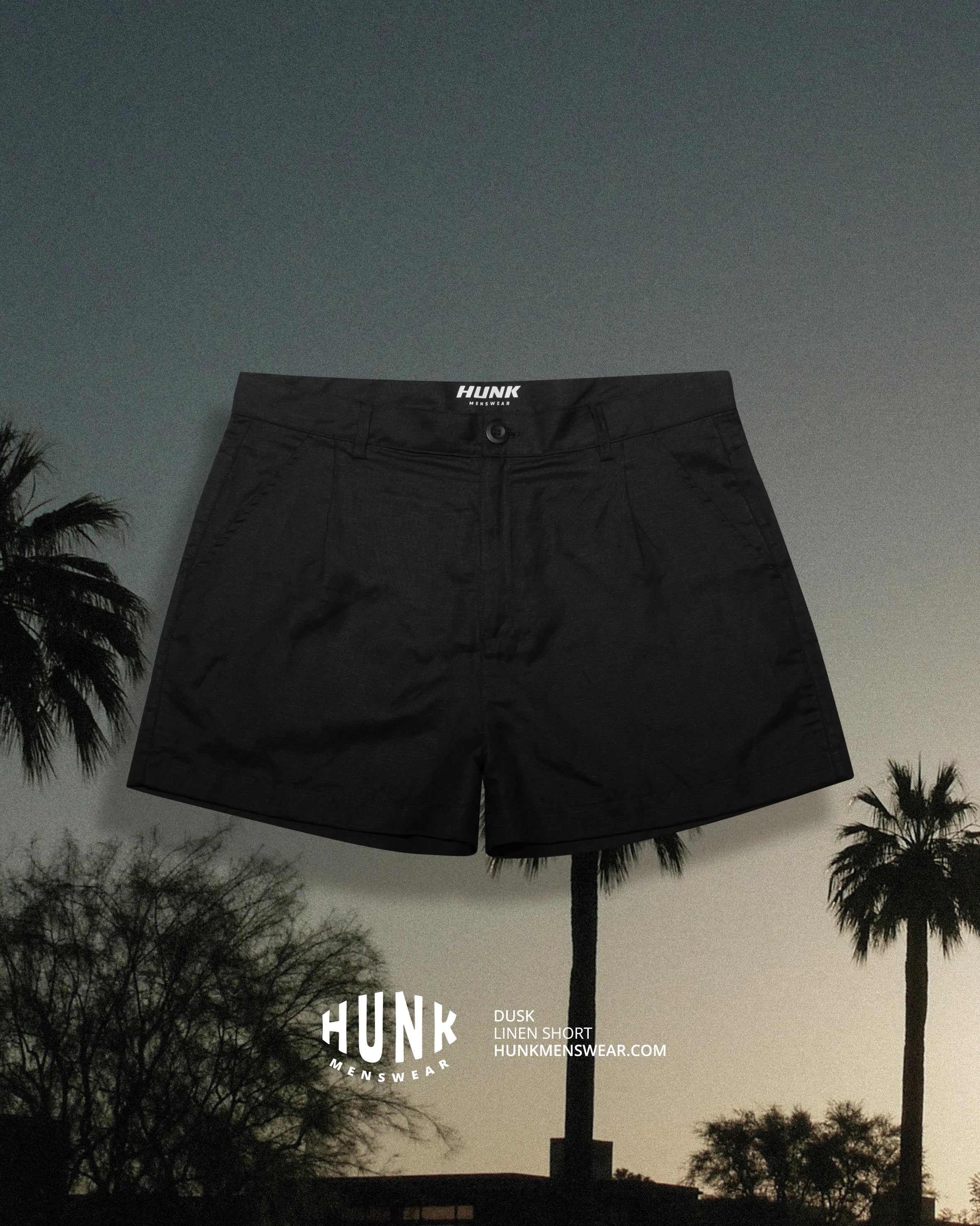 Dusk Linen Short - HUNK Menswear