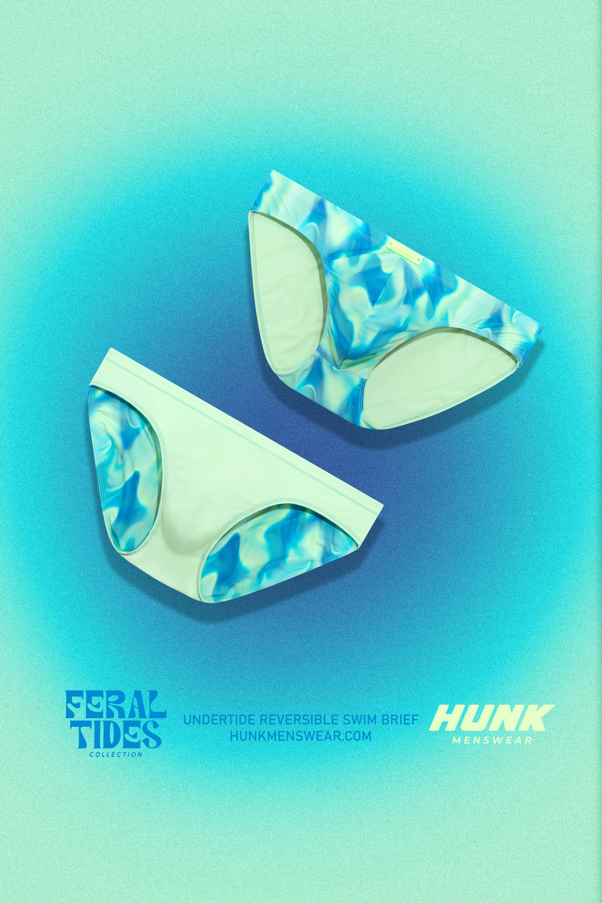 Undertide 2-in-1 Reversible Swim Brief