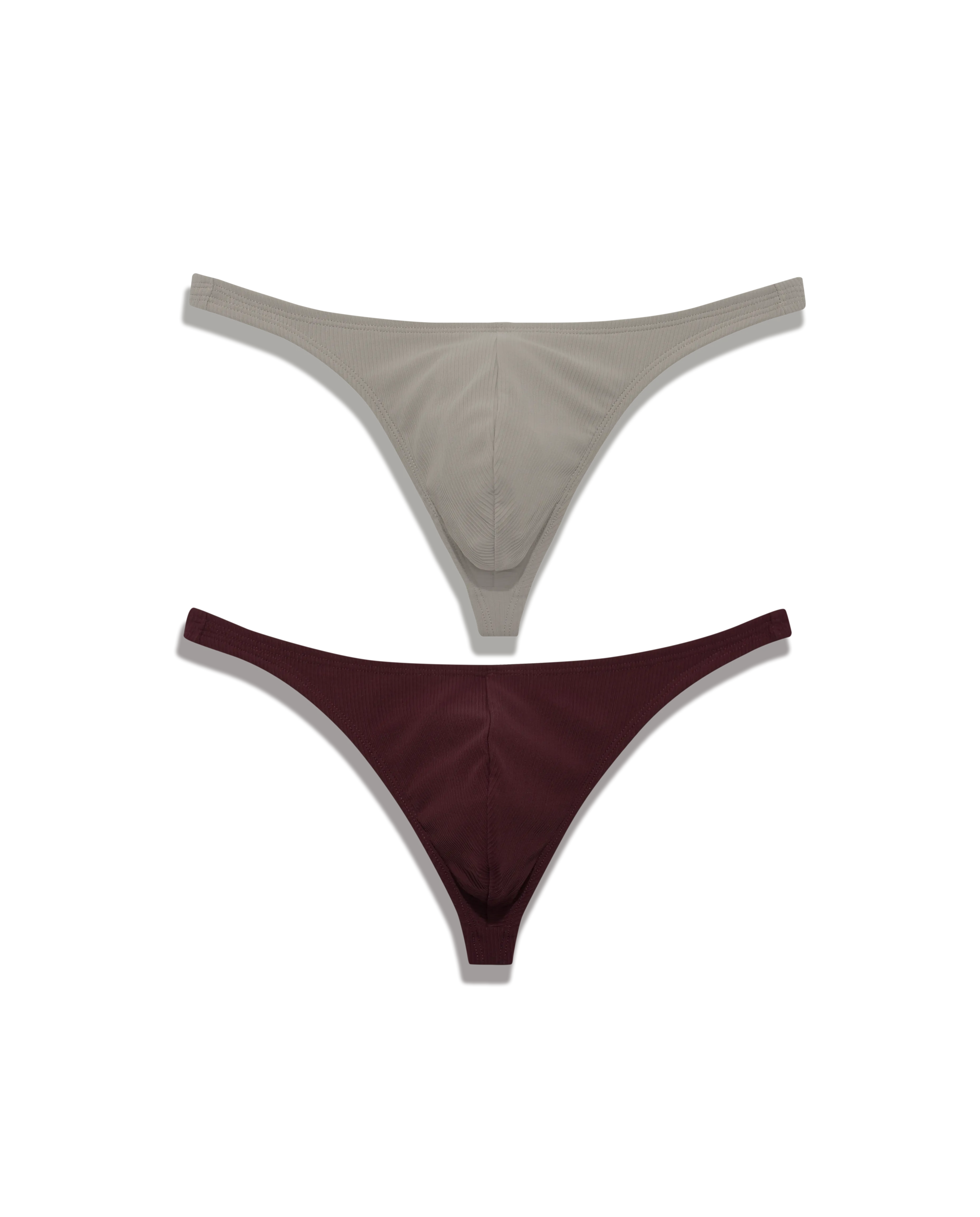 Driftwood + Cinder Swim Thong Duo