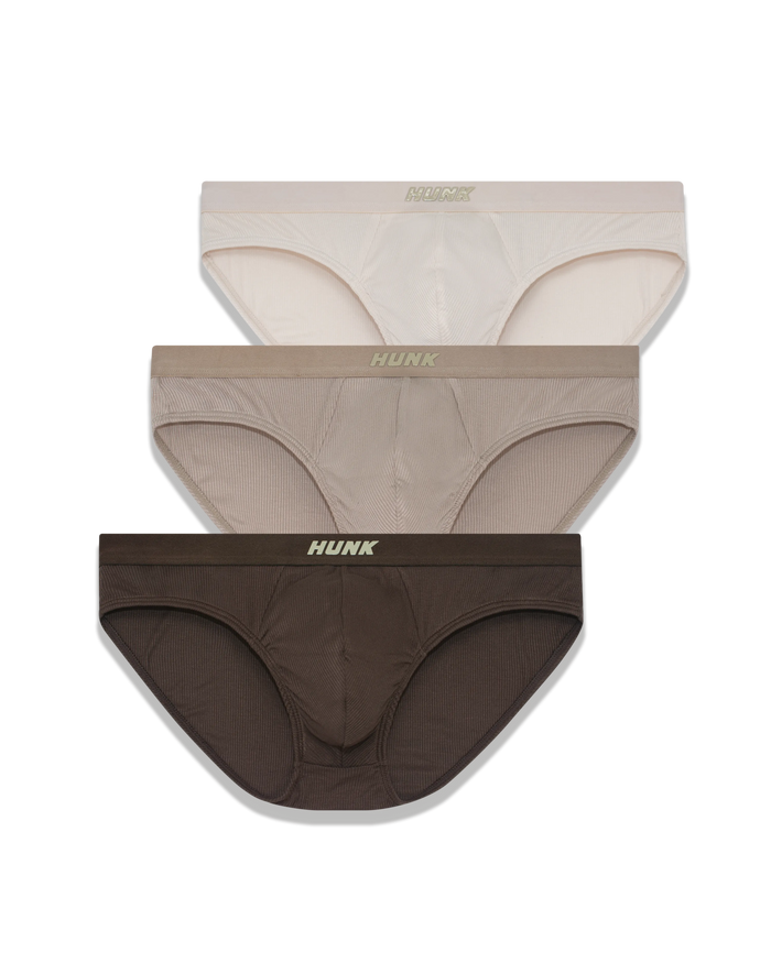 Lot de 3 Slips Espresso