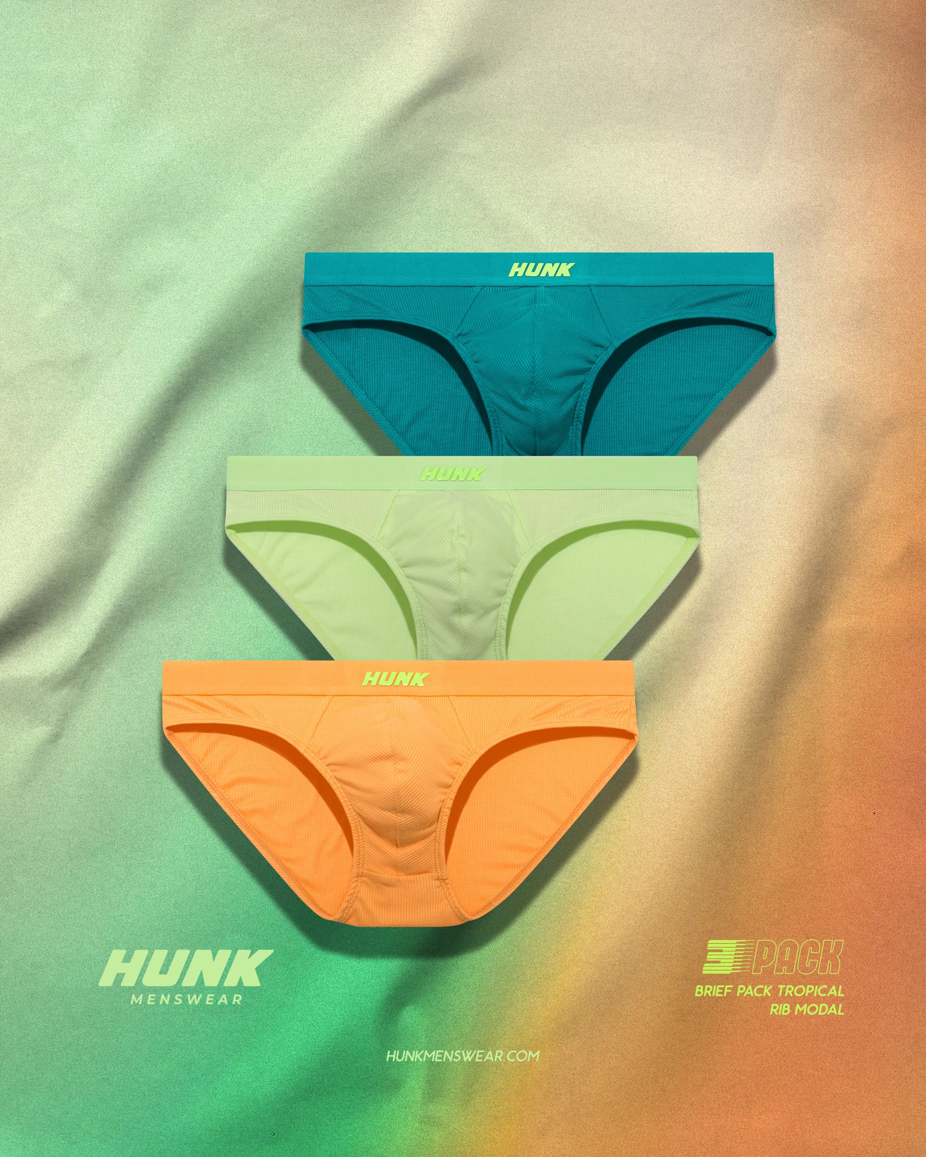 Tropical 3-Pack Briefs
