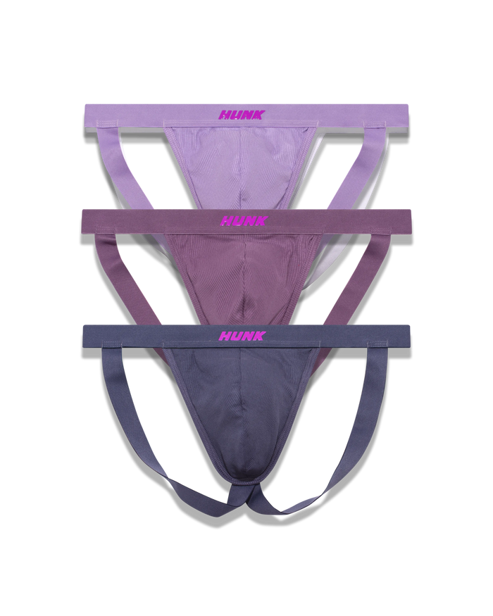 Lot de 3 Jockstraps Berry