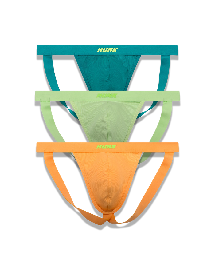 Lot de 3 Jockstraps Tropical