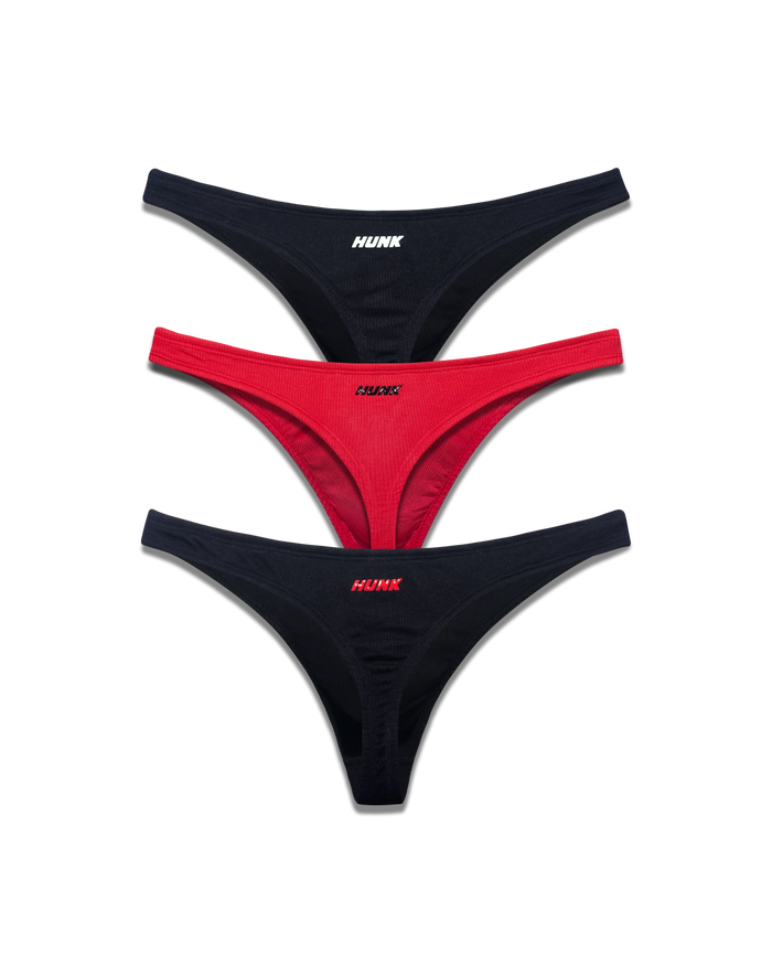 Lot de 3 Strings Inferno