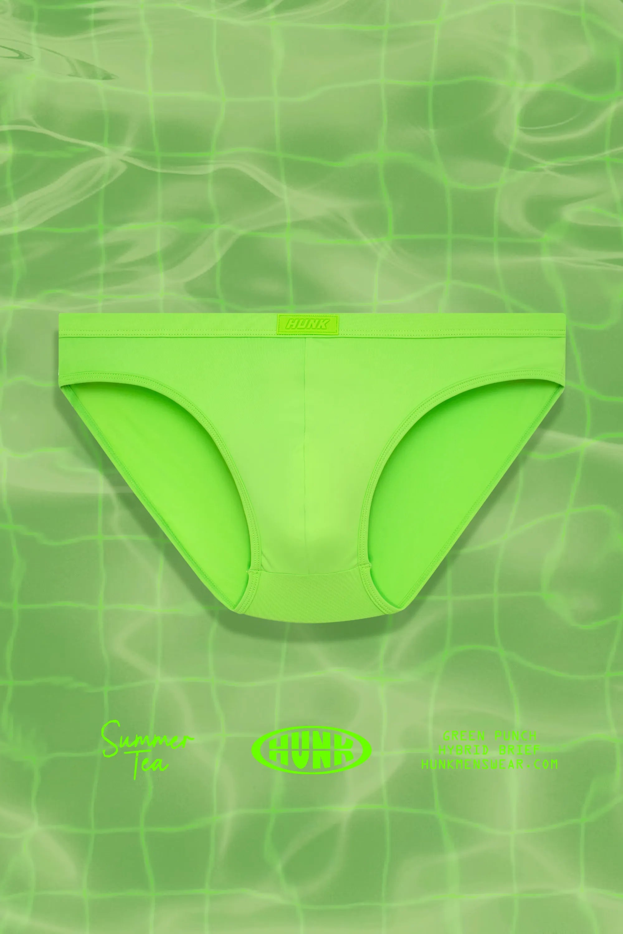 Green Punch Hybrid Brief